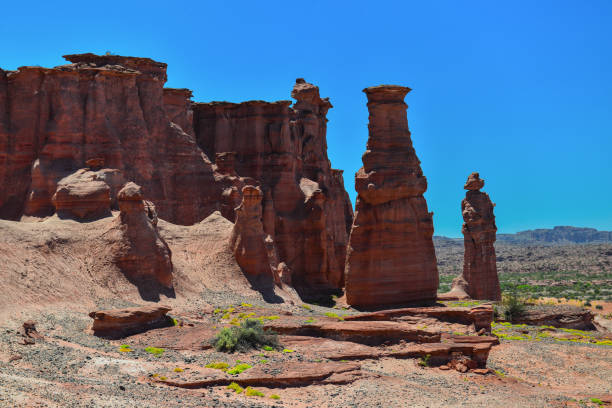istock Sandstone spires in Talampaya 1316661353