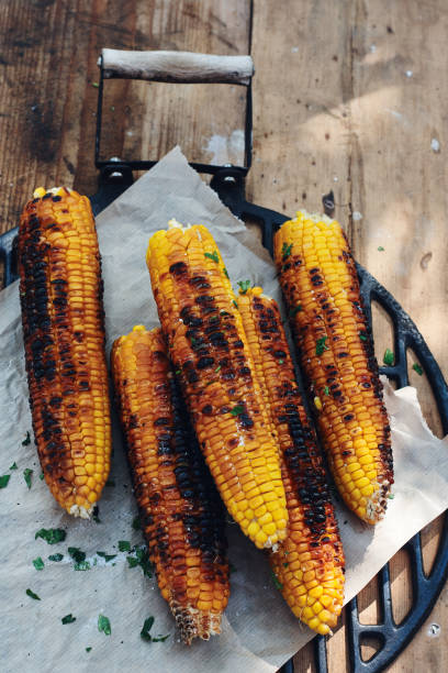 istock Grilled corn on the cob. 1316663489