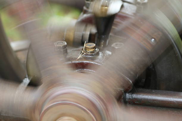 Close-up of drive technology