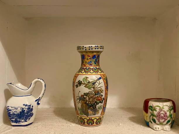 istock Antique pots colorful pots 1316689450