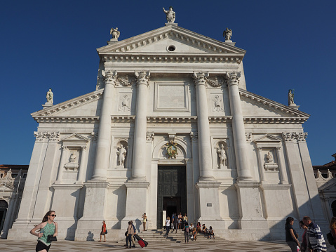 Venice, Italy - Circa September 2016: Chiesa di San Giorgio (meaning St George church)