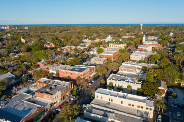 istock Small Town Aerial - Fernandina Beach, FL 1316694817