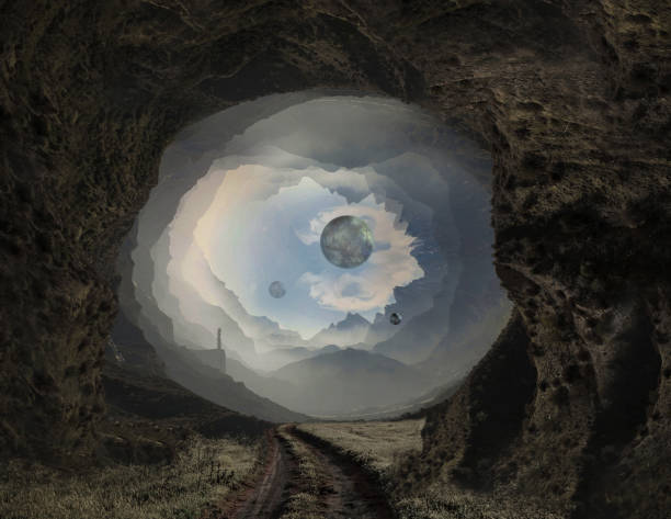 istock surreal image of a landscape 1316694989