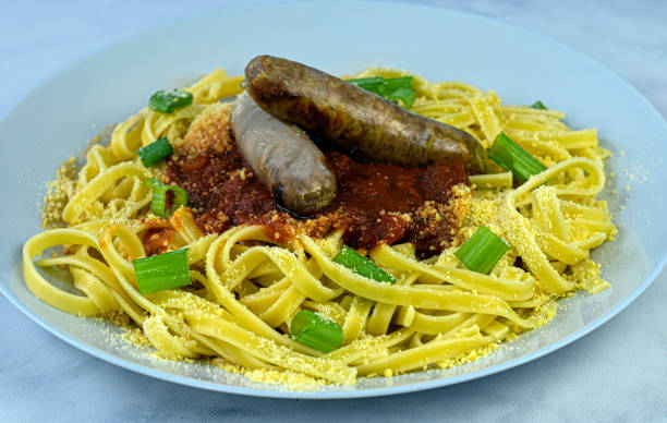 istock fettuccine with sausage 1316700492