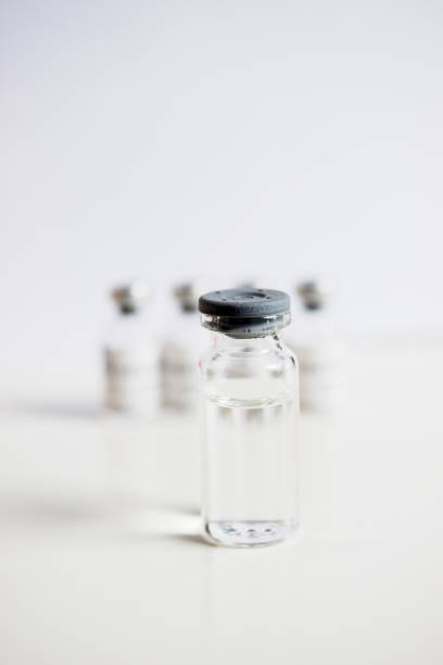 istock Close up medical reagent bottle 1316722940