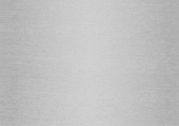 明るい銀の背景材料細い水平線、縞模様、ヘアライン処理(a3、a4比) - japanese culture pattern backgrounds paper点のイラスト素材／クリップアート素材／マンガ素材／アイコン素材