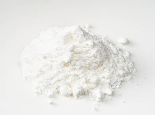 istock pile of baking powder closeup on white 1316731770