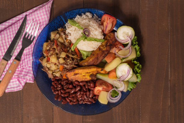istock stir fried chicken with vegetables meal Costa Rican dinner delicious 1316732015