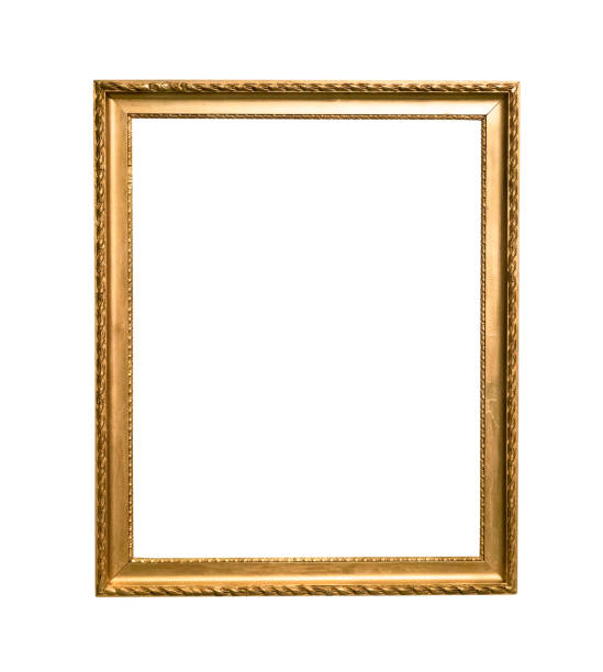 istock vertical gold wooden picture frame cutout 1316732745