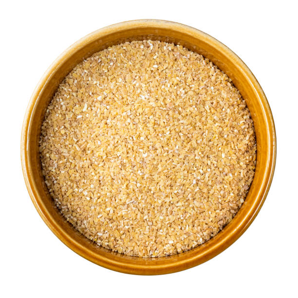 istock raw wheat groats in round bowl cutout 1316733988