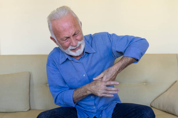 istock A Senior Bearded Man Has Chronic Problems with Pain in Hand Wrist. 1316740632