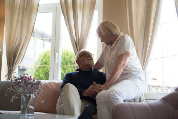 istock Happy senior couple 1316743914
