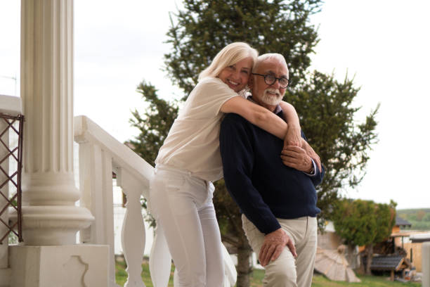istock Happy senior couple 1316743934