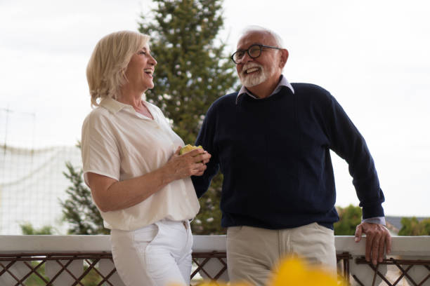 istock Happy senior couple 1316743960