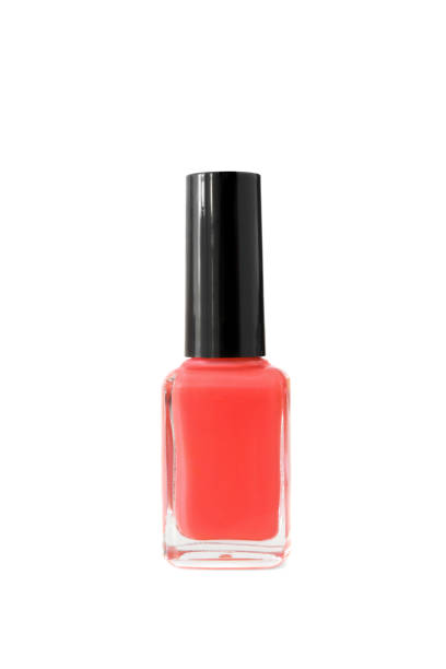 istock One red nail polish bottle on white 1316745027