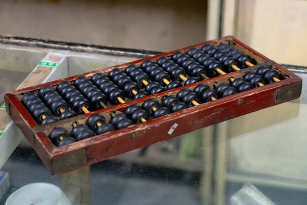 istock Vintage wooden abacus retro nostalgia 1316746572