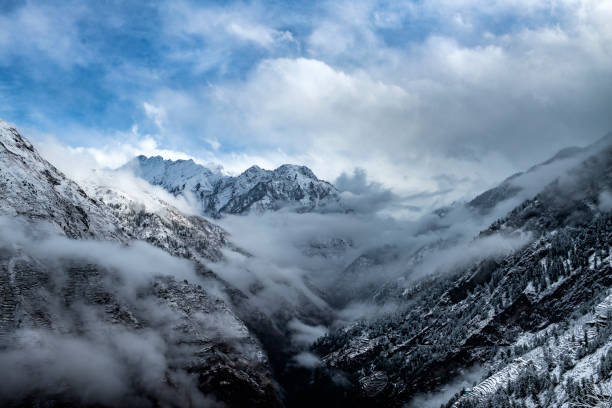 Himalayas stock photo