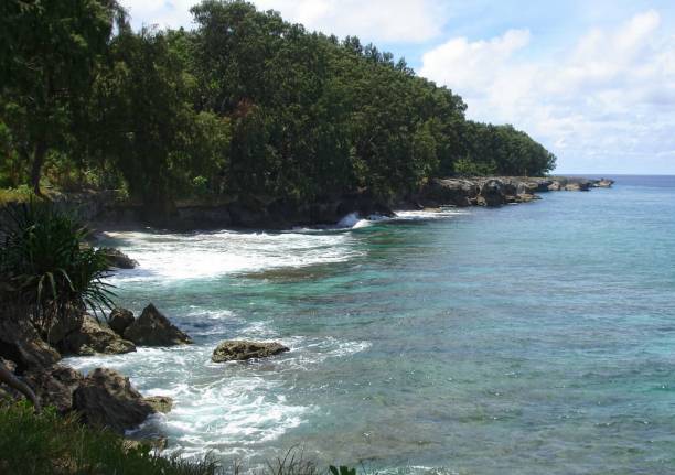 istock Scenic coastline of Angaur Island, Palau. 1316748308
