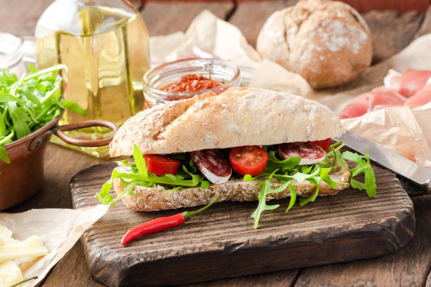 istock Delicious homemade sandwich 1316749811