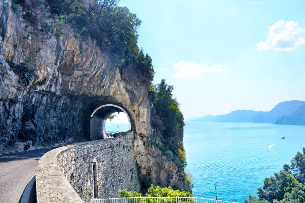 istock Road on Amalfi Coast, Italy 1316757655