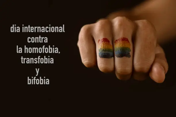 Photo of spanish day against homophobia, transphobia and biphobia