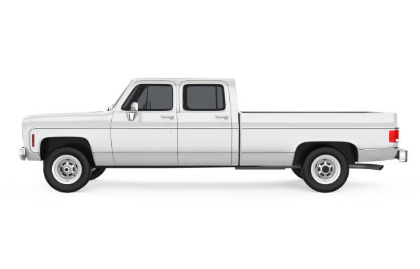 istock Vintage Pickup Truck Isolated 1316764978