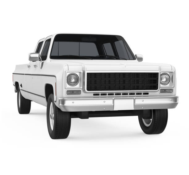 istock Vintage Pickup Truck Isolated 1316764994