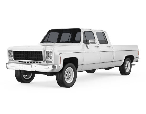 istock Vintage Pickup Truck Isolated 1316765004