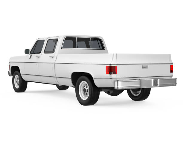istock Vintage Pickup Truck Isolated 1316765034