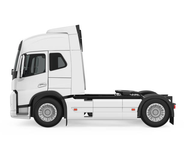 istock Semi-trailer Truck Isolated 1316765216