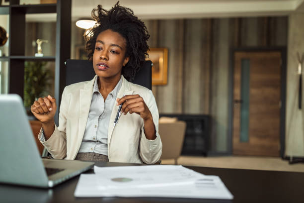 istock Woman looking for something online. 1316768687