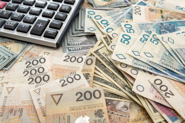 istock business concept with calculator and polish banknotes 1316768856