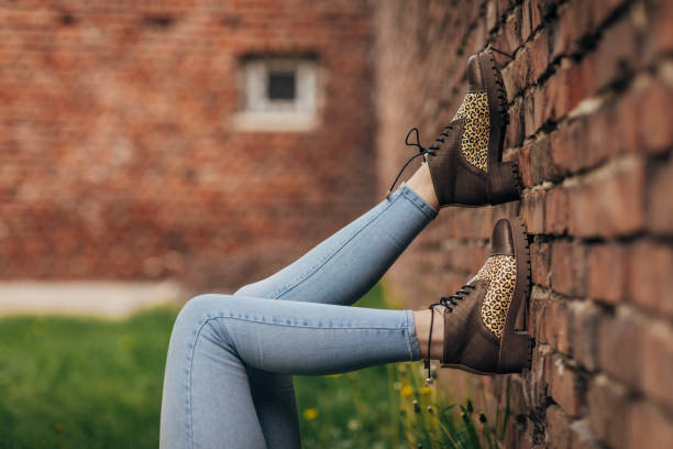 istock Woman in modern shoes 1316769183