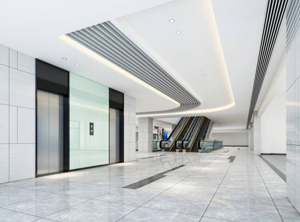 istock 3d render of sales center, shopping mall interior 1316771346