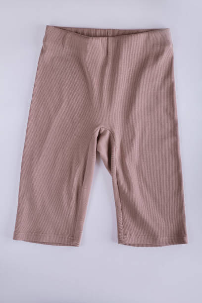 istock Women's leggings on a gray background 1316784573