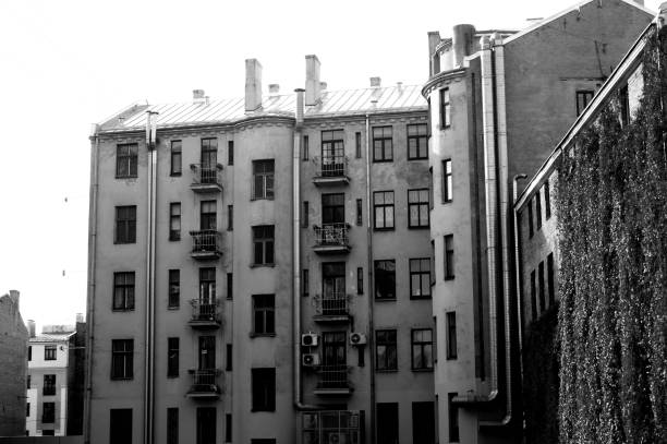 istock Building architecture in eastern Europe, Riga, Latvia 1316787632