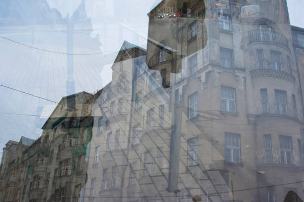 istock Building architecture in eastern Europe, Riga, Latvia 1316788290