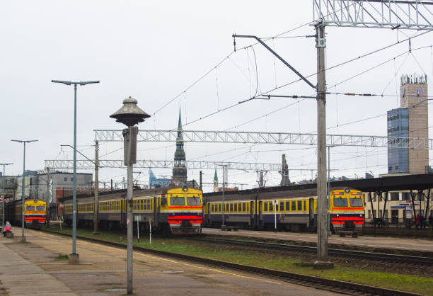 istock Building architecture in eastern Europe, Riga, Latvia 1316788329