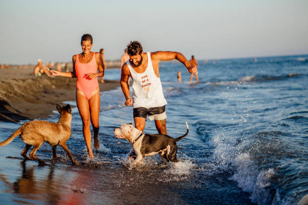 istock Happy young Caucasian couple on a vacation 1316792893