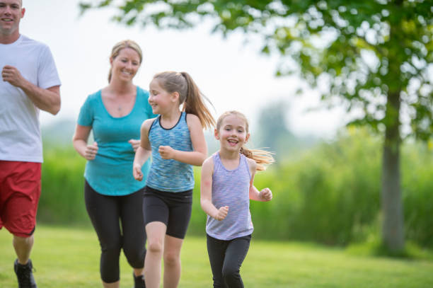 istock Active Family in Park 1316794879