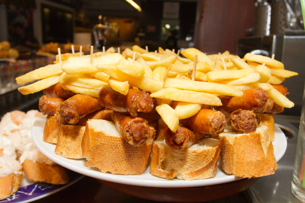 istock Spanish tapas of the Basque country 1316801878