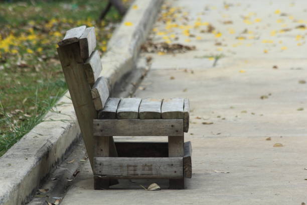 istock Chair in the park 1316803697