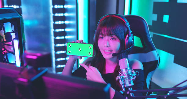 istock asian woman have live stream 1316804195