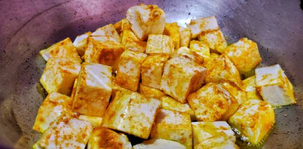 istock Paneer masala is going to be cooked 1316806897