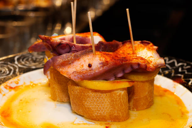 istock Spanish tapas of the Basque country 1316809502