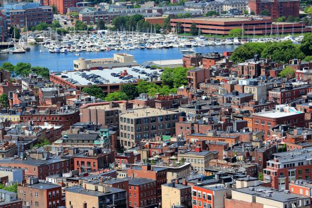 istock Boston - North End and Constitution Wharf 1316811073