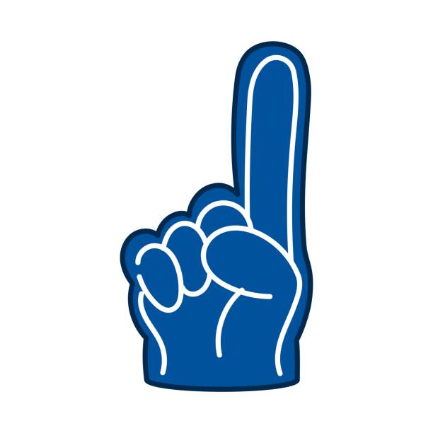 istock Isolated american football animation glove icon 1316817604