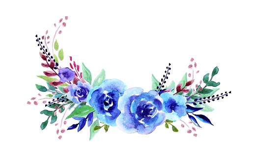 Ilustración de Ramo De Rosas Azules Dibujo A Mano Acuarela Fondo Aislado Y Blanco Elemento De Diseño Para Tarjetas De Invitaciones De Boda y más Vectores Libres de Derechos de Anticuado - Ilustración de Ramo De Rosas Azules Dibujo A Mano Acuarela Fondo Aislado Y Blanco Elemento De Diseño Para Tarjetas De Invitaciones De Boda y más Vectores Libres de Derechos de Anticuado -