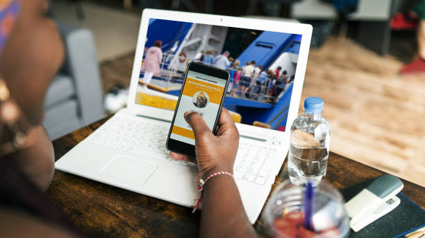 istock A black woman's hands hold a phone with a digital vaccination passport on display 1316825062