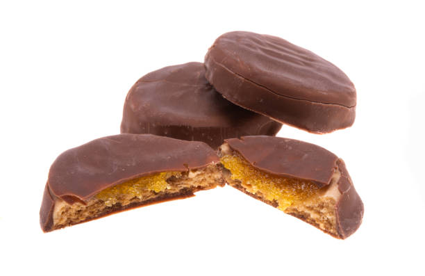 istock chocolate cookies with caramel 1316837138